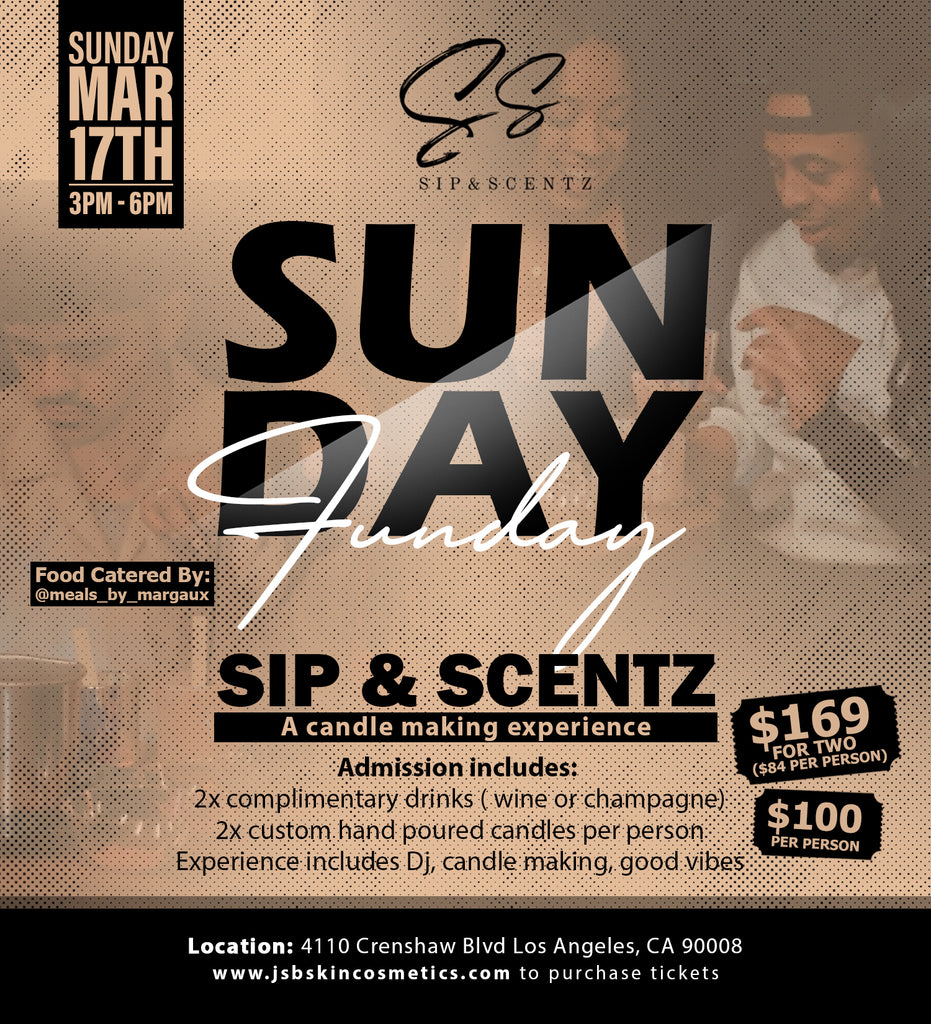 Sip & Scentz ( A Candle Making Experience)